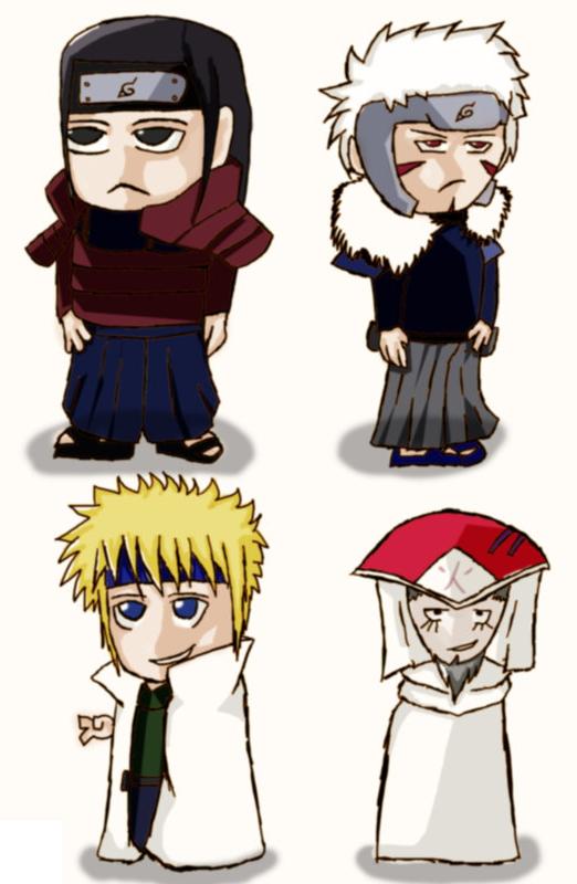 Chibi Male Hokages